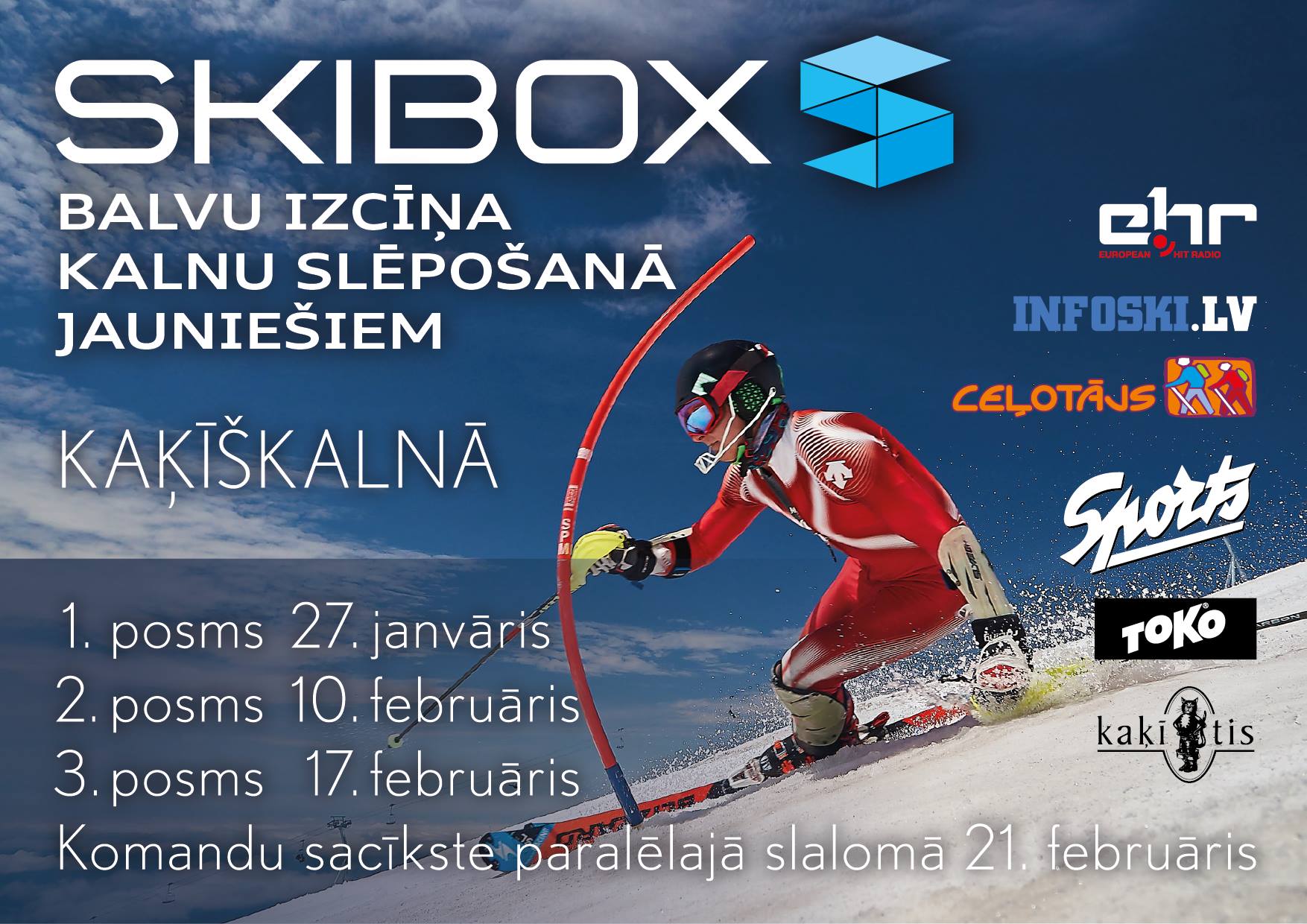SkiBox sacensības šonedēļ notiek!