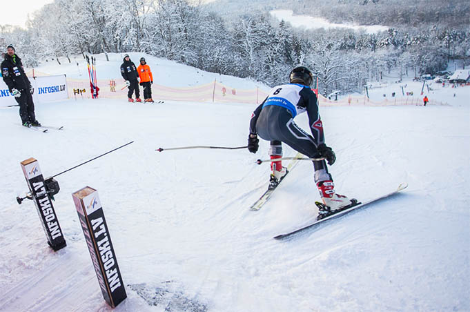 This weekend Latvian cup and FIS competition in alpine skiing in Sigulda