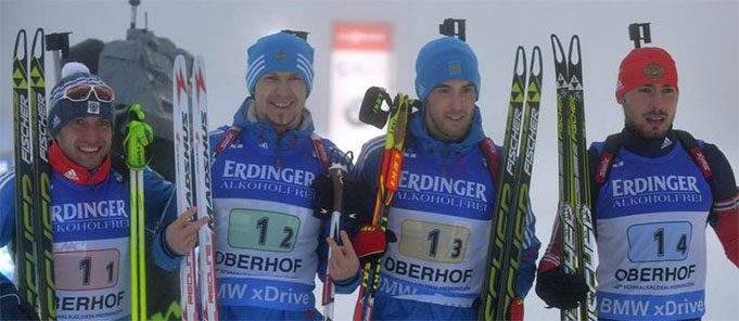 Sacensību uzvarētāji (biathlonworld.com)