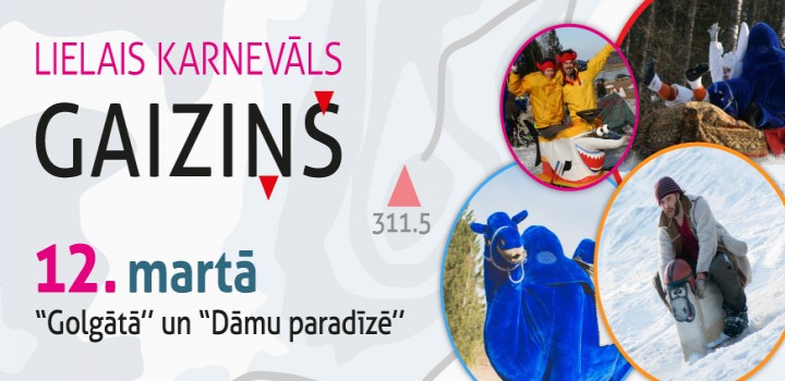 Gaiziņkalnā norisināsies tradicionālais Gaiziņa Karnevāls