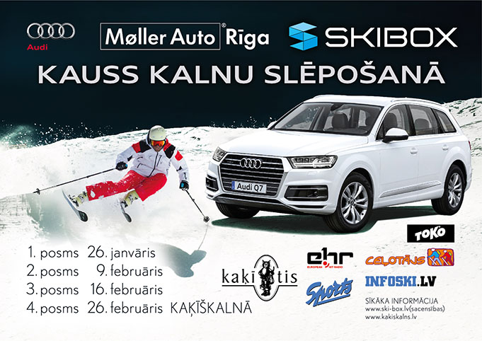 Audi Ski Box kauss kalnu slēpošanā atkal klāt