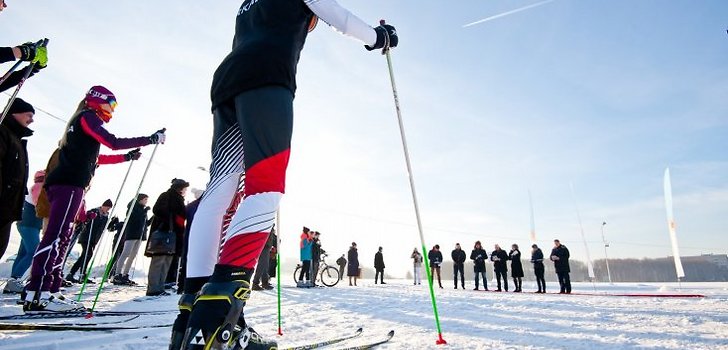 Purvciemā atklāts ziemas sporta un atpūtas parks