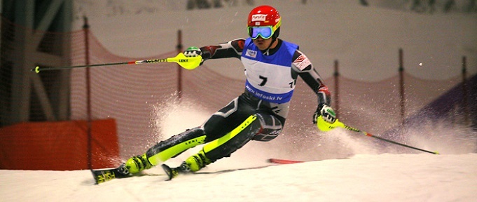 Kristaps Zvejnieks at Baltic Cup 1st Round, Snow Arena, Druskininkai, LTU