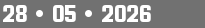 28 • 05 • 2026