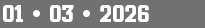 01 • 03 • 2026