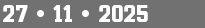 27 • 11 • 2025