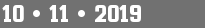 10 • 11 • 2019