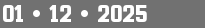 01 • 12 • 2025