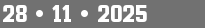 28 • 11 • 2025