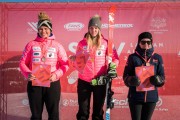 FIS Baltic Cup 2018 3. posms, LČ milzu slalomā apbalvošana, Foto: Emīls Lukšo