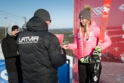 FIS Baltic Cup 2018 3. posms, LČ milzu slalomā apbalvošana, Foto: Emīls Lukšo