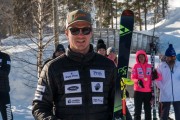 FIS Baltic Cup 2018 3. posms, LČ milzu slalomā apbalvošana, Foto: Emīls Lukšo