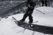 "Jib Fridge" freeski & snowboarding rail event