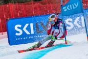 FIS Baltijas kauss 2024 2. posms, FIS Latvijas čempionāts GS, Foto: E.Lukšo