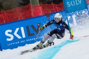 FIS Baltijas kauss 2024 2. posms, FIS Latvijas čempionāts GS, Foto: E.Lukšo