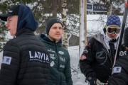 FIS Baltic Cup 2018 3. posms, IČ milzu slalomā apbalvošana, Foto: Emīls Lukšo