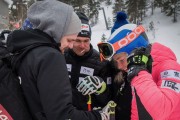 FIS Baltic Cup 2018 3. posms, IČ milzu slalomā apbalvošana, Foto: Emīls Lukšo