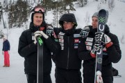 FIS Baltic Cup 2018 3. posms, IČ milzu slalomā apbalvošana, Foto: Emīls Lukšo