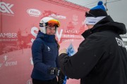 FIS Baltic Cup 2018 3. posms, IČ milzu slalomā apbalvošana, Foto: Emīls Lukšo