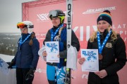 FIS Baltic Cup 2018 3. posms, IČ milzu slalomā apbalvošana, Foto: Emīls Lukšo