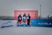 FIS Baltic Cup 2018 3. posms, IČ milzu slalomā apbalvošana, Foto: Emīls Lukšo