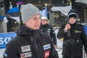 FIS Baltic Cup 2018 3. posms, IČ milzu slalomā apbalvošana, Foto: Emīls Lukšo