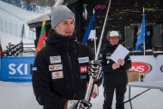 FIS Baltic Cup 2018 3. posms, IČ milzu slalomā apbalvošana, Foto: Emīls Lukšo