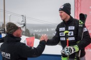 FIS Baltic Cup 2018 3. posms, IČ milzu slalomā apbalvošana, Foto: Emīls Lukšo