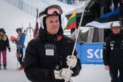 FIS Baltic Cup 2018 3. posms, IČ milzu slalomā apbalvošana, Foto: Emīls Lukšo