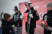 FIS Baltic Cup 2018 3. posms, IČ milzu slalomā apbalvošana, Foto: Emīls Lukšo