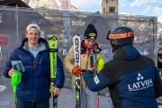 FIS Baltijas kauss 2024 2. posms, FIS Latvijas čempionāts SL, Foto: E.Lukšo