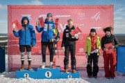 FIS Baltic Cup 2018 3. posms, LČ slalomā apbalvošana, Foto: Emīls Lukšo