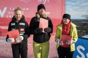 FIS Baltic Cup 2018 3. posms, LČ slalomā apbalvošana, Foto: Emīls Lukšo