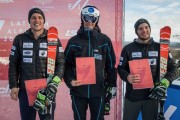 FIS Baltic Cup 2018 3. posms, LČ slalomā apbalvošana, Foto: Emīls Lukšo