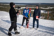 FIS Baltic Cup 2018 3. posms, LČ slalomā apbalvošana, Foto: Emīls Lukšo