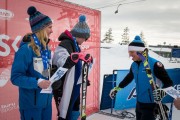 FIS Baltic Cup 2018 3. posms, IČ slalomā apbalvošana, Foto: Emīls Lukšo