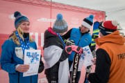 FIS Baltic Cup 2018 3. posms, IČ slalomā apbalvošana, Foto: Emīls Lukšo