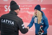 FIS Baltic Cup 2018 3. posms, IČ slalomā apbalvošana, Foto: Emīls Lukšo