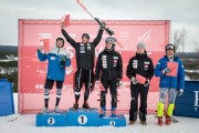 FIS Baltic Cup 2018 3. posms, IČ slalomā apbalvošana, Foto: Emīls Lukšo