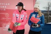 FIS Baltic Cup 2018 3. posms, IČ slalomā apbalvošana, Foto: Emīls Lukšo