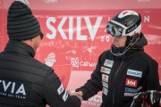 FIS Baltic Cup 2018 3. posms, IČ slalomā apbalvošana, Foto: Emīls Lukšo