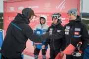 FIS Baltic Cup 2018 3. posms, IČ slalomā apbalvošana, Foto: Emīls Lukšo