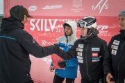 FIS Baltic Cup 2018 3. posms, IČ slalomā apbalvošana, Foto: Emīls Lukšo