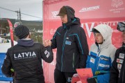 FIS Baltic Cup 2018 3. posms, IČ slalomā apbalvošana, Foto: Emīls Lukšo