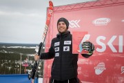 FIS Baltic Cup 2018 3. posms, IČ slalomā apbalvošana, Foto: Emīls Lukšo