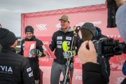 FIS Baltic Cup 2018 3. posms, IČ slalomā apbalvošana, Foto: Emīls Lukšo