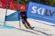 FIS Baltijas kauss 2024 6. posms, U10 sacensības, Foto: E.Lukšo