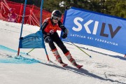 FIS Baltijas kauss 2024 6. posms, U10 sacensības, Foto: E.Lukšo