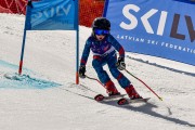 FIS Baltijas kauss 2024 6. posms, U10 sacensības, Foto: E.Lukšo