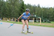 Latvijas Čempionāts rollerslēpošanā 1.posms, intervālu starts F